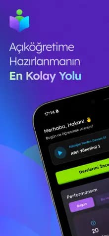 AÖF Plus Kişisel Başlangıç Ekranı