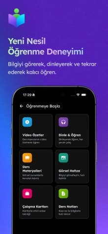 AÖF Plus Materyal Akışı